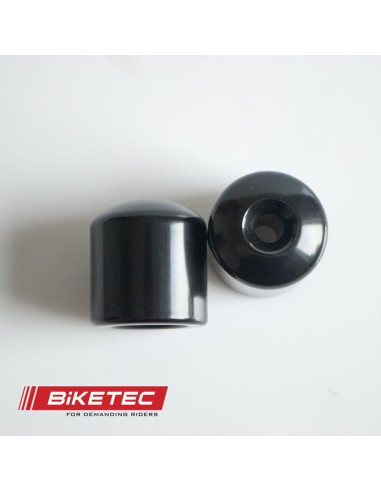 BIKETEC KOŃCÓWKI/CIĘŻARKI KIEROWNICY KAWASAKI (PATRZ OPIS DODATKOWY) KOLOR CZARNY 2404030000, OEM: 13042-0710