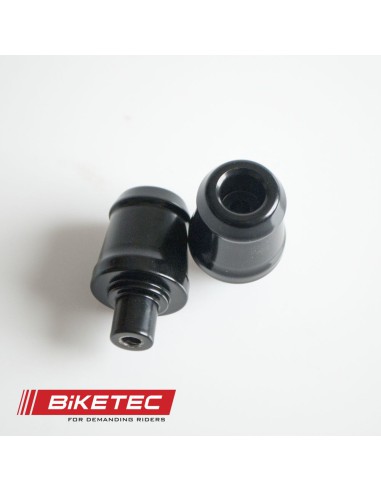 BIKETEC KOŃCÓWKI/CIĘŻARKI KIEROWNICY KAWASAKI (PATRZ OPIS DODATKOWY) KOLOR CZARNY 2404040000, OEM: 13042-0753