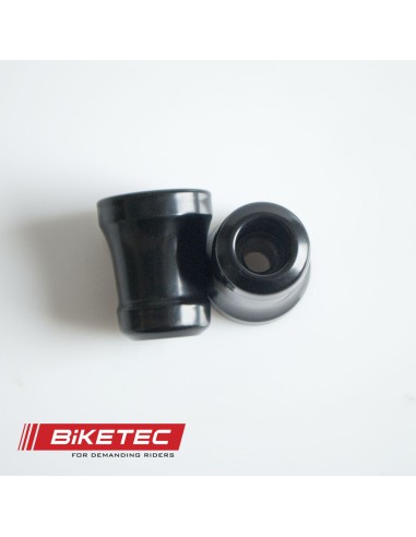 BIKETEC KOŃCÓWKI/CIĘŻARKI KIEROWNICY KAWASAKI (PATRZ OPIS DODATKOWY) KOLOR CZARNY 2404050000, OEM:13042-5011