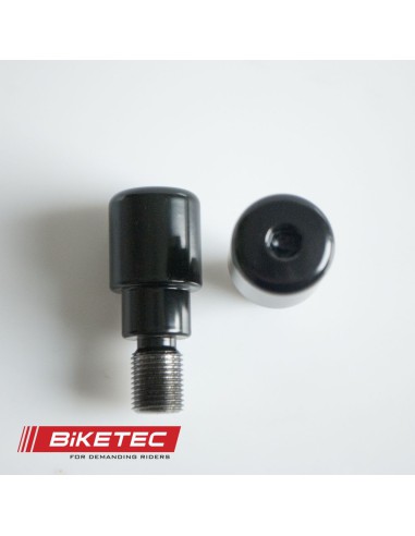 BIKETEC KOŃCÓWKI/CIĘŻARKI KIEROWNICY YAMAHA (PATRZ OPIS DODATKOWY) KOLOR CZARNY 2408060000, OEM: 5GJ-26246-00-00