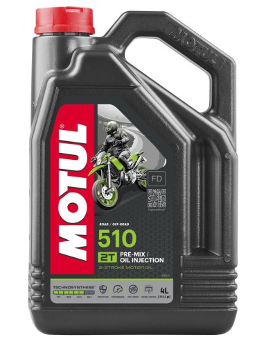 MOTUL OLEJ SILNIK 510 2T 4L (PÓŁSYNTETYCZNY)