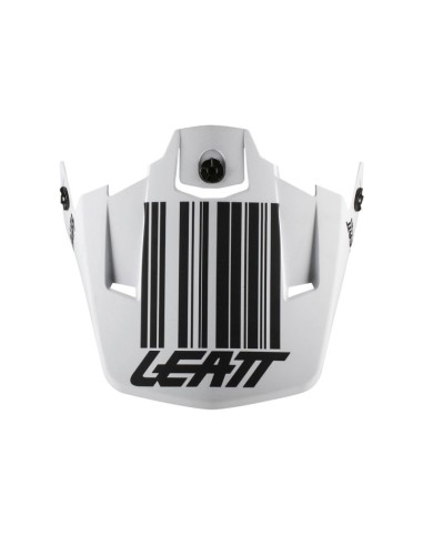 LEATT DASZEK/VISOR DO KASKU GPX 3.5 V20.1 WHITE KOLOR BIAŁY/CZARNY ROZMIAR XS/S (CZĘŚCI ZAMIENNE)