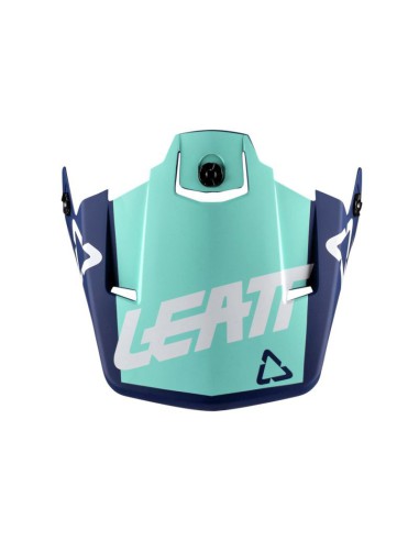 LEATT DASZEK/VISOR DO KASKU GPX 3.5 V20.2 AQUA KOLOR MIĘTOWY/GRANATOWY ROZMIAR XS/S (CZĘŚCI ZAMIENNE)