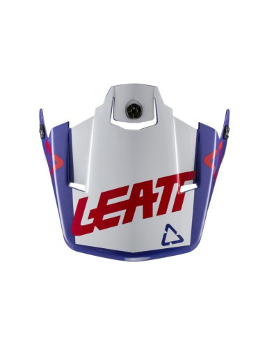 LEATT DASZEK/VISOR DO KASKU GPX 3.5 V20.2 ROYAL KOLOR BIAŁY/NIEBIESKI/CZERWONY ROZMIAR XS/S (CZĘŚCI ZAMIENNE)