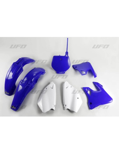 UFO KOMPLET PLASTIKÓW YAMAHA YZ 125 '96-'99, YZ 250 '96-'99 KOLOR NIEBIESKI/BIAŁY 98-99 (YA294E999)