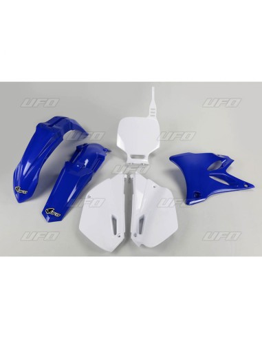 UFO KOMPLET PLASTIKÓW YAMAHA YZ 85 '02-'14 RESTYLING KOLOR OEM '02-'12 (NIEBIESKI/BIAŁY) (YA306KE999)