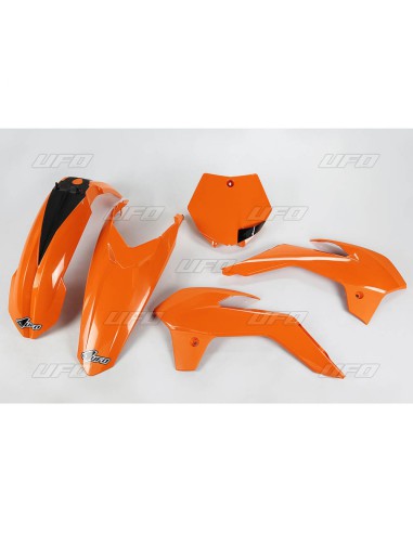 UFO KOMPLET PLASTIKÓW KTM SX 85 '13-'17 KOLOR POMARAŃCZOWY (KT514E127)