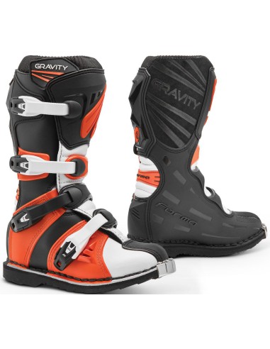 FORMA BUTY OFF ROAD/CROSS DZIECIĘCE/JUNIOR/KID GRAVITY BLACK/ORANGE KOLOR CZARNY/POMARAŃCZOWY ROZMIAR 39