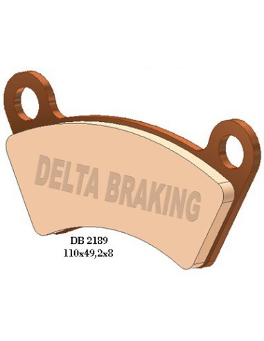 DELTA BRAKING KLOCKI HAMULCOWE KH482 - ZASTĘPUJE DB2189QD-D ORAZ DB2189MX-D