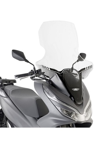 KAPPA SZYBA HONDA PCX 125 (18-19) 85 X 63 CM PRZEZROCZYSTA - POTRZEBNE MOCOWANIE D1163KITK