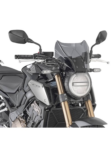 KAPPA SZYBA HONDA CB 1000R (18-19), CB 650R (19), BENELLI 502C (19)YAMAHA MT 07 / 09 '21-'23 22 X 31 CM PRZYCIEMNIANA - BEZ