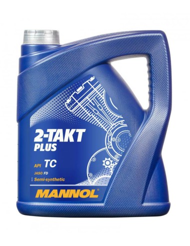 MANNOL OLEJ DO MIESZANKI 2T PLUS 4L (7204) SEMISYNTETYK (4)