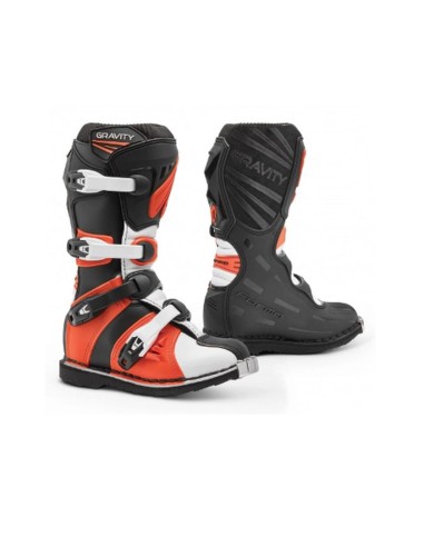 FORMA BUTY OFF ROAD/CROSS DZIECIĘCE/JUNIOR/KID GRAVITY BLACK/ORANGE KOLOR CZARNY/POMARAŃCZOWY ROZMIAR 35