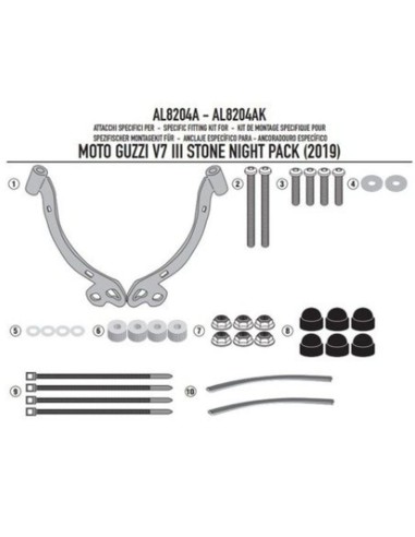 KAPPA MOCOWANIE SZYB 100ALBK, 140AK, 140SK MOTO GUZZI V7 III Stone Night Pack (19)