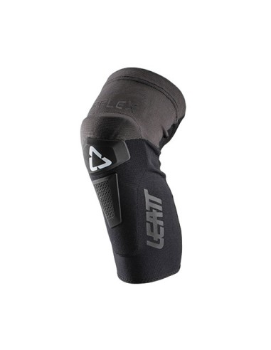 LEATT NAKOLANNIKI OCHRANIACZE KOLAN AIRFLEX HYBRID KNEE GUARD BLACK KOLOR CZARNY ROZMIAR L