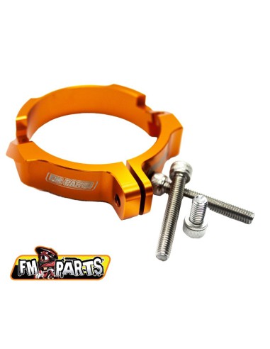 FM-PARTS WZMOCNIENIE WYLOTU WYDECHOWEGO (FLANSZA) KTM/HUSQVARNA '17-'24 KOLOR POMARAŃCZOWY