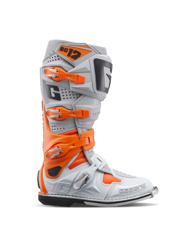 GAERNE BUTY CROSS/ENDURO MODEL SG-12 WHITE/ORANGE/GREY KOLOR BIAŁY/POMARAŃCZOWY/SZARY ROZMIAR 41