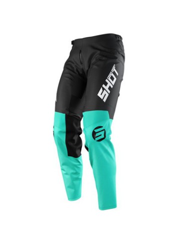 SHOT RACING WYPRZEDAŻ SPODNIE CROSS/ENDURO PANTS DEVO STORM GREEN KOLOR ZIELONY ROZMIAR 28