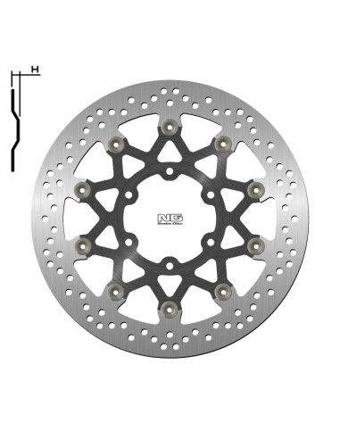 NG TARCZA HAMULCOWA PRZÓD KTM 390 ADVENTURE ABS '20, DUKE / ABS '17-20, RC / ABS 17-20, 125 DUKE / ABS '17-20 (320X90X5,0MM)