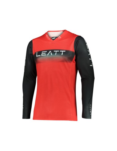 LEATT KOSZULKA MOTO 5.5 ULTRAWELD JERSEY RED KOLOR CZERWONY/CZARNY ROZMIAR M