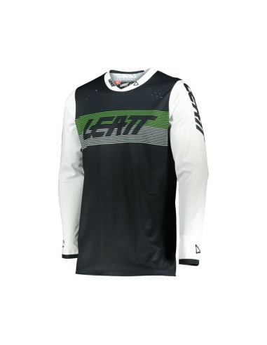 LEATT KOSZULKA MOTO 4.5 LITE JERSEY BLACK KOLOR CZARNY/BIAŁY ROZMIAR S