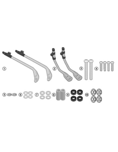 KAPPA MOCOWANIE SZYBY A7061AK SYM Symphony 125 Euro 5 (20)