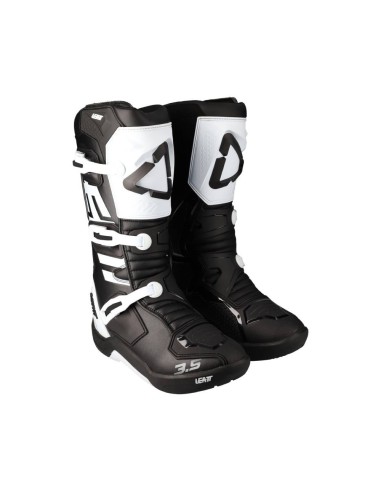 LEATT BUTY CROSS 3.5 JUNIOR (DZIECIĘCE) BOOTS BLACK/WHITE KOLOR CZARNY/BIAŁY ROZMIAR 34 / 21.5 cm