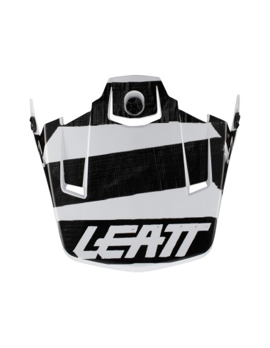 LEATT DASZEK/VISOR DO KASKU MOTO 3.5 V22 WHITE KOLOR BIAŁY/CZARNY ROZMIAR XS-S (CZĘŚCI ZAMIENNE)