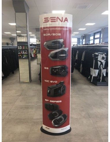 SENA STOJAK ( STAND ) REKLAMOWY 50R/S, 5S, 10C EVO, SF ( WYSOKOŚĆ 200 CM )