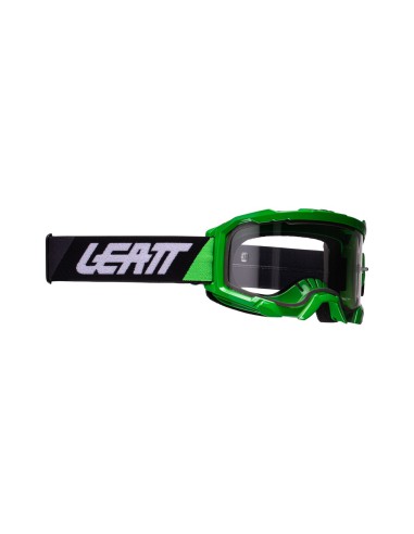 LEATT GOGLE VELOCITY 4.5 GOGGLE NEON LIME CLEAR 83% - KOLOR ZIELONY FLUO/CZARNY SZYBKA PRZEŹROCZYSTA (PROMOCJA)