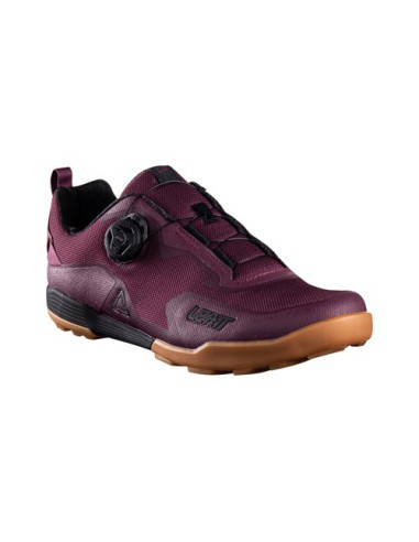 LEATT BUTY ROWEROWE 6.0 CLIP (SPD) SHOE MALBEC KOLOR BORDOWY ROZMIAR 40 / 25 cm