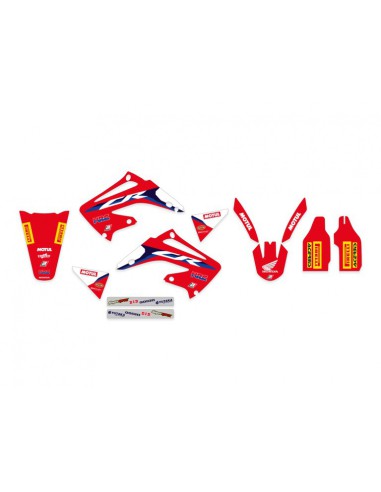 BLACKBIRD KOMPLET NAKLEJEK (OKLEIN) HONDA CR 125R '02-'07, CR 250R '02-'07 REPLICA TEAM HRC 20