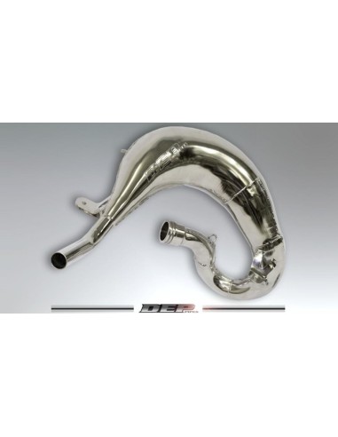 DEP PIPES PROMOCJA DYFUZOR/KOMORA/TUBA REZONANSOWA NIKLOWANA (FRONT EXHAUST PIPE NICKEL): KTM SX 85 '18-'21, HUSQVARNA TC 85