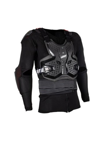 LEATT OCHRANIACZ CIAŁA BODY PROTECTOR 3.5 GRAPHENE KOLOR CZARNY ROZMIAR S (160-166 cm)