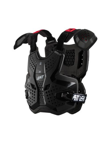 LEATT OSŁONA KLATKI PIERSIOWEJ (BUZER) CHEST PROTECTOR 3.5 PRO BLACK KOLOR CZARNY ROZMIAR XXXL