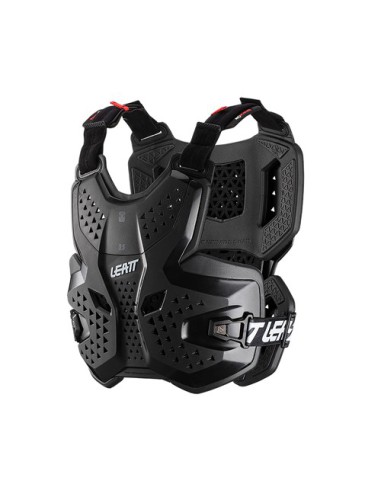 LEATT OSŁONA KLATKI PIERSIOWEJ (BUZER) CHEST PROTECTOR 3.5 BLACK KOLOR CZARNY ROZMIAR XXL