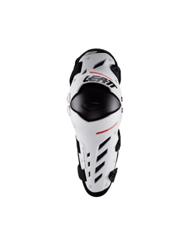 LEATT NAKOLANNIKI OCHRANIACZE KOLAN DUAL AXIS KNEE AND SHIN GUARD WHITE KOLOR BIAŁY/CZARNY ROZMIAR L/XL