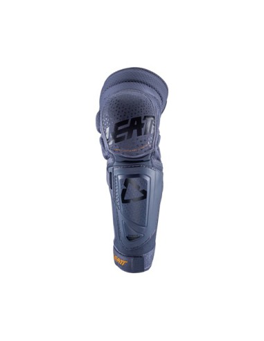 LEATT NAKOLANNIKI OCHRANIACZE KOLAN 3DF HYBRID EXT KNEE AND SHIN GUARD FLINT KOLOR SZARY ROZMIAR S/M