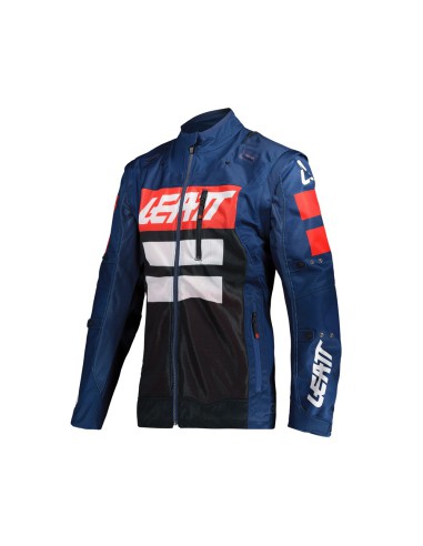 LEATT KURTKA MOTO 4.5 X-FLOW JACKET BLUE KOLOR GRANATOWY ROZMIAR S