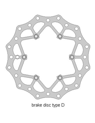 DELTA BRAKING TARCZA HAMULCOWA PRZÓD BETA 2T/4T '13-21, WAVE ULTRA LIGHT (260X126,5X3MM) (6X6,5MM) (NG1293)