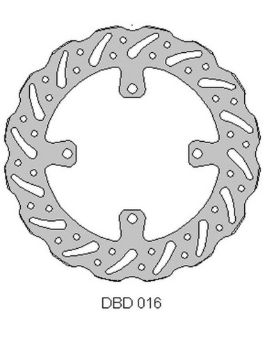 DELTA BRAKING TARCZA HAMULCOWA PRZÓD KAWASAKI KX 125 '06-08, KX 250 '06-'08, KXF 250 '09-'14 , KX 450 '06-18, 21, KLX 450