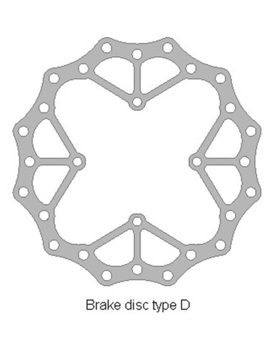 DELTA BRAKING TARCZA HAMULCOWA PRZÓD KAWASAKI KX 250 '15-21, KX 450 '15-21, WAVE ULTRA LIGHT (270X109,5X4MM) (4X9,5MM) (NG1151)