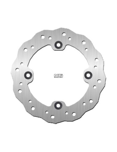 NG TARCZA HAMULCOWA TYŁ HONDA CR 125 '89-'97, CR 250 '89-'96 (220X121X5MM) (4X10,5MM) WAVE