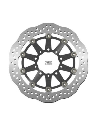 NG TARCZA HAMULCOWA PRZÓD KAWASAKI ER6 F/N, ZX 10R 04-15, ZX6R 05-16, KLE 650 VERSYS 07-15, Z 750 (300X80X5MM) (5X10,MM) WAVE