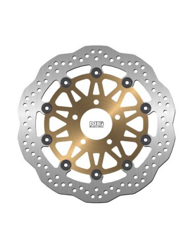 NG TARCZA HAMULCOWA PRZÓD SUZUKI GSF 1200 '95-05, GSX 1200 '98-03, RF 900 '94-97 (310X64X5MM) (5X10,5MM) WAVE PŁYWAJĄCA