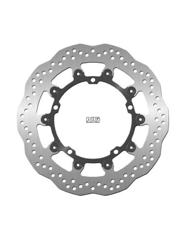 NG TARCZA HAMULCOWA PRZÓD TRIUMPH SPEED TRIPLE 1050 '08-'17, SPRINT 1050 '10-'14 (320X150X5MM) (5X10,5MM) WAVE PŁYWAJĄCA