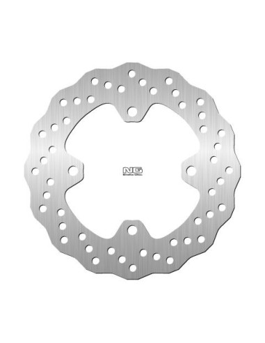 NG TARCZA HAMULCOWA TYŁ KAWASAKI ZX 10R 16-18 (220X100X5,0MM) (4X10,5MM) WAVE