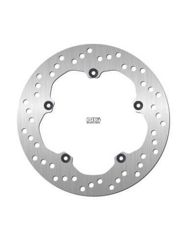 NG TARCZA HAMULCOWA TYŁ PEUGEOT SATELIS 250 '06-13, 300 '12-17, (226X126X4,5MM) (5X6,5MM)