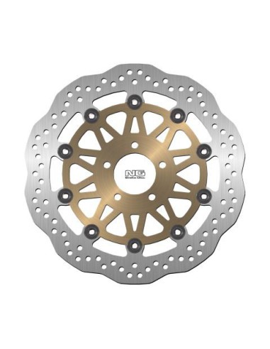 NG TARCZA HAMULCOWA PRZÓD KAWASAKI ZR1100 '92-98, ZXR1100 '99-00, ZX-9R '00-01 (310X61X5MM) (5X10,5MM) WAVE PŁYWAJĄCA