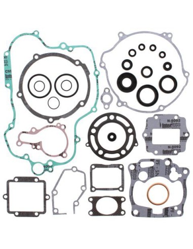 WINDEROSA (VERTEX) KOMPLET USZCZELEK Z USZCZELNIACZAMI SILNIKOWYMI KAWASAKI KX125 01-02